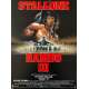 RAMBO 3 Affiche de cinéma- 40x54 cm. - 1988 - Richard Crenna, Sylvester Stallone