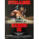 RAMBO III Original Movie Poster- 15x21 in. - 1988 - Sylvester Stallone, Richard Crenna