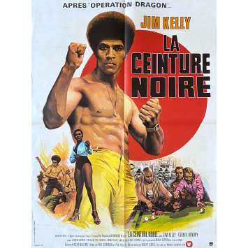 LA CEINTURE NOIRE Affiche de cinéma- 60x80 cm. - 1974 - Jim Kelly, Robert Clouse