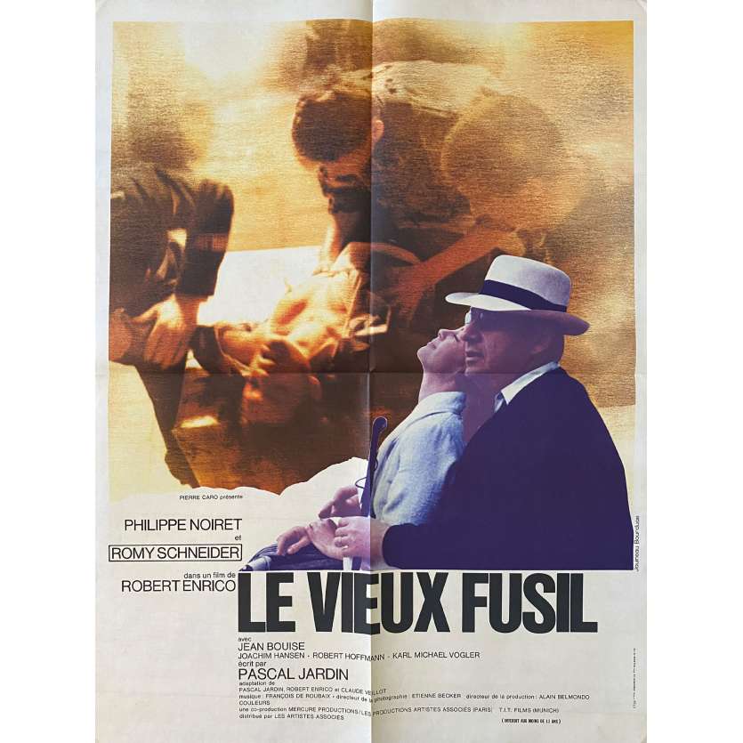 LE VIEUX FUSIL Affiche de cinéma- 60x80 cm. - 1976 - Romy Schneider, Robert Enrico
