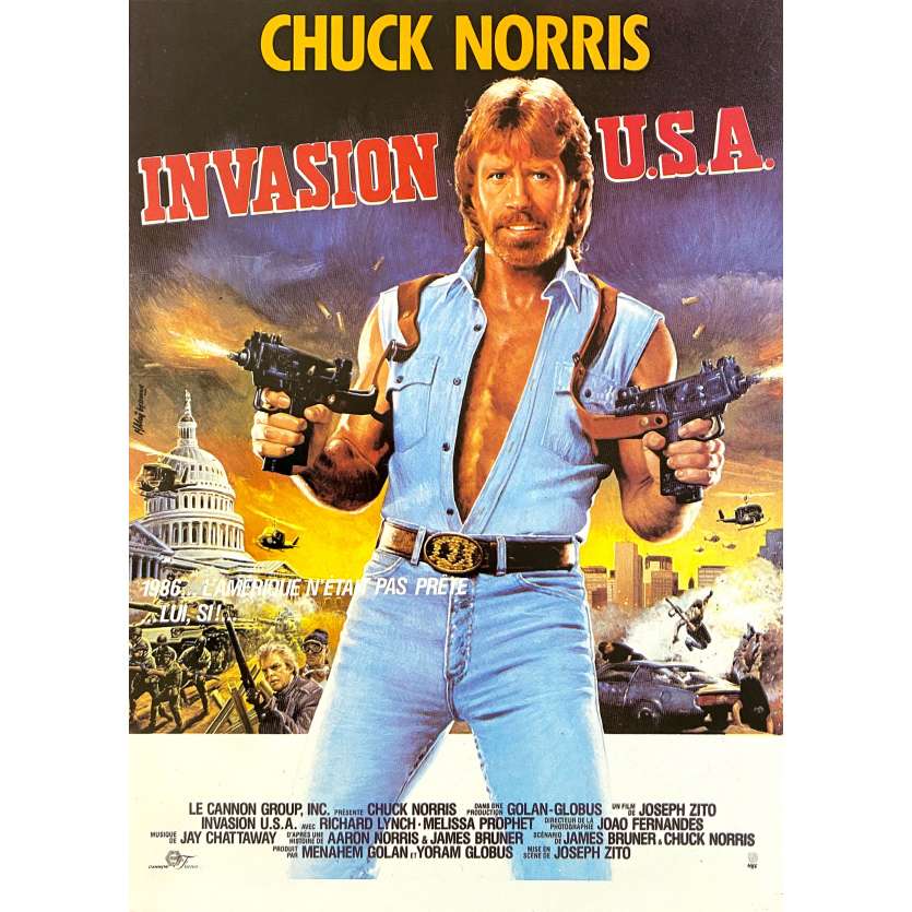 INVASION U.S.A. Synopsis- 21x30 cm. - 1985 - Chuck Norris, Joseph Zito