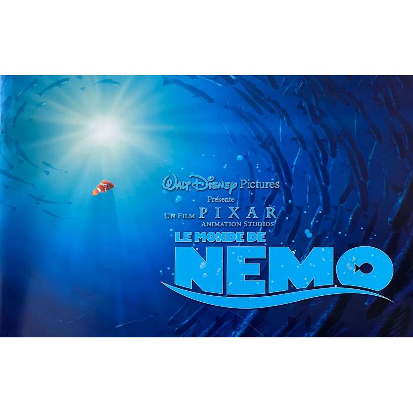 FINDING NEMO Original Pressbook 50p - 9x12 in. - 2003 - Andrew Stanton, Albert Brooks