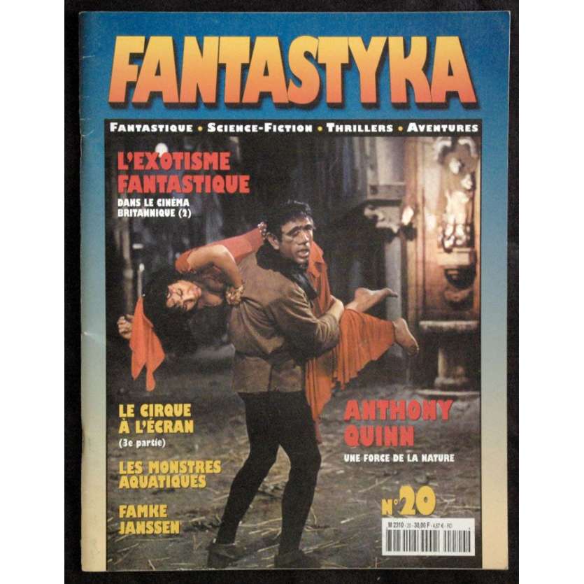 FANTASTIKA N°20 rare revue '00 Argento, Oliver Reed, Thunderbirds