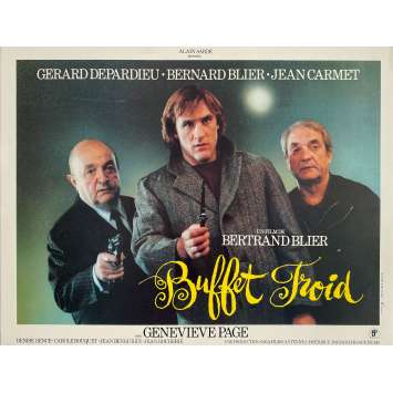 BUFFET FROID Affiche de cinéma- 30x40 cm. - 1979 - Gérard Depardieu, Bertrand Blier