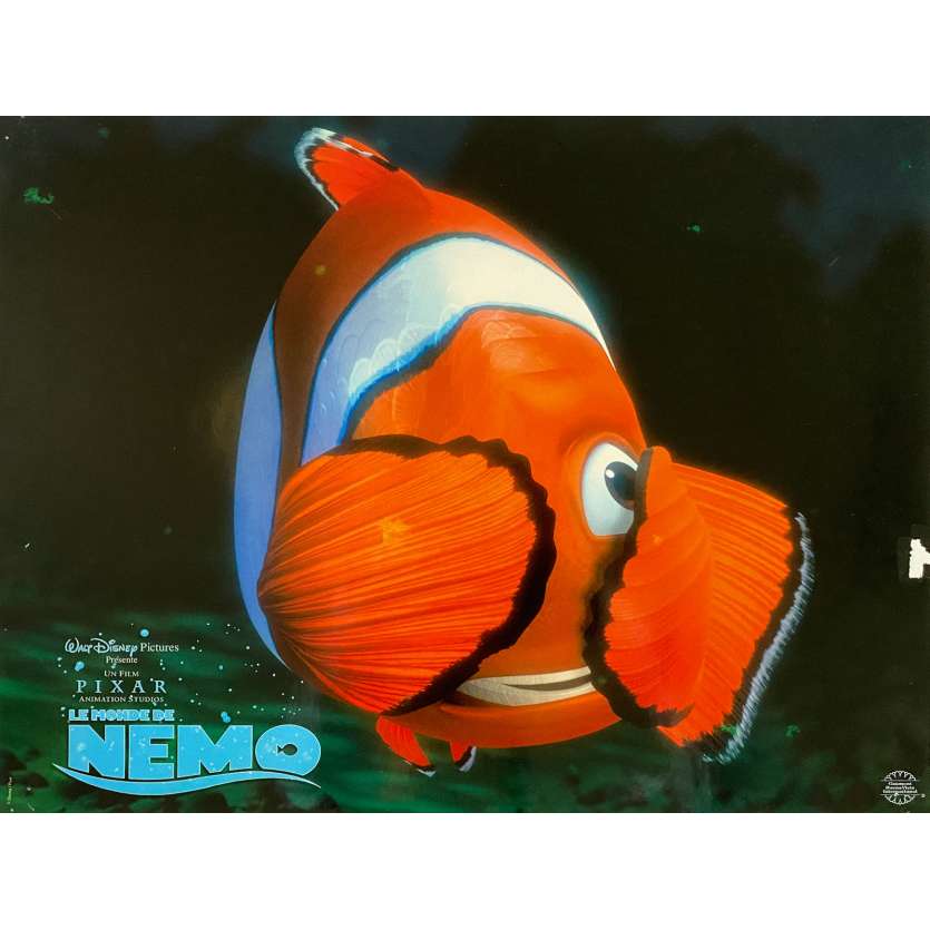 FINDING NEMO Original Lobby Card N05 - 12x15 in. - 2003 - Andrew Stanton, Albert Brooks