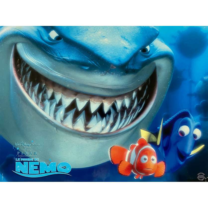 FINDING NEMO Original Lobby Card N06 - 12x15 in. - 2003 - Andrew Stanton, Albert Brooks