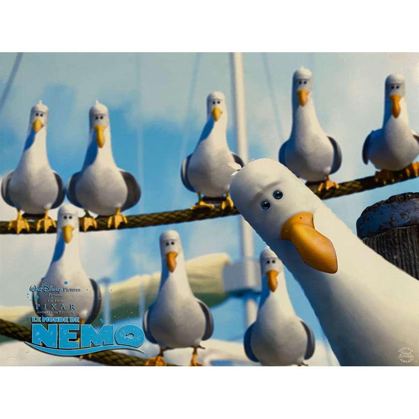 FINDING NEMO Original Lobby Card N07 - 12x15 in. - 2003 - Andrew Stanton, Albert Brooks