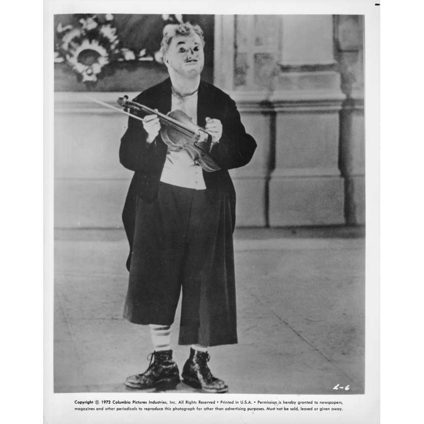 LES FEUX DE LA RAMPE Photo de presse L-6 - 20x25 cm. - R1970 - Charlot, Charlie Chaplin
