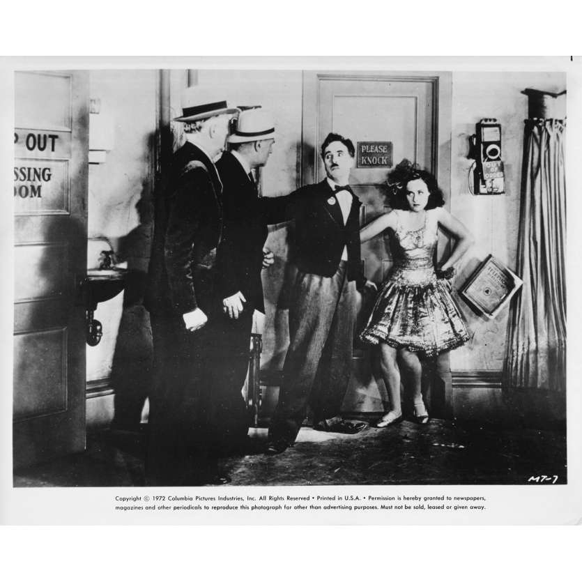 MODERN TIMES Original Movie Still MT-7 - 8x10 in. - R1970 - Charles Chaplin, Paulette Goddard,