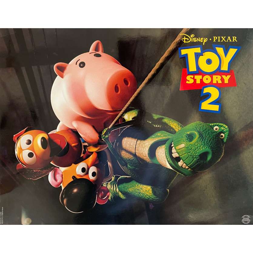 TOY STORY 2 Original Lobby Card N03 - 12x15 in. - 1999 - John Lasseter, Tom Hanks