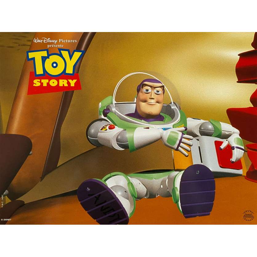 TOY STORY Original Lobby Card N06 - 9x12 in. - 1995 - Pixar, Tom Hanks