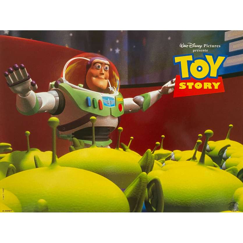 TOY STORY Original Lobby Card N05 - 9x12 in. - 1995 - Pixar, Tom Hanks
