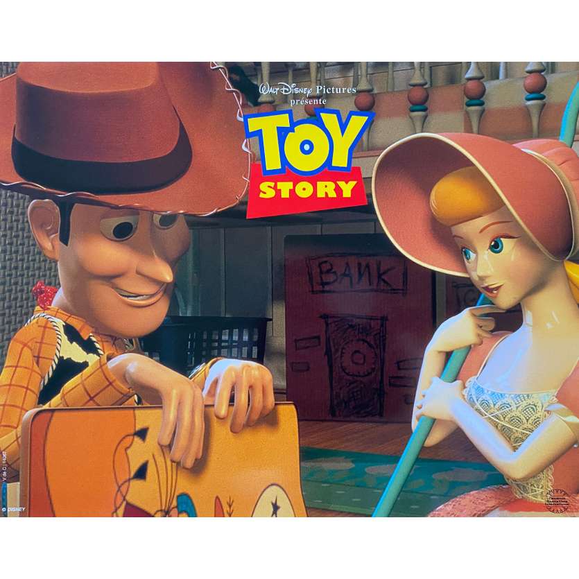 TOY STORY Original Lobby Card N01 - 9x12 in. - 1995 - Pixar, Tom Hanks