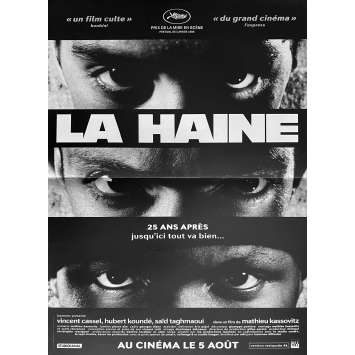 HATE French Movie Poster - 15"x21" - 2020 - Vincent Cassel, Mathieu Kassovitz
