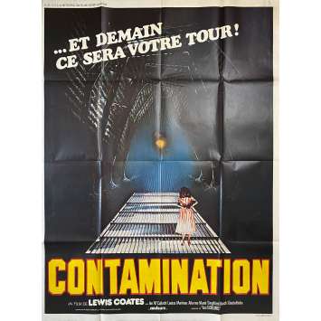 CONTAMINATION Affiche de cinéma- 120x160 cm. - 1980 - Ian McCulloch, Luigi Cozzi