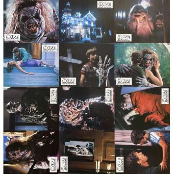 HOUSE Original Lobby Cards x12 - 9x12 in. - 1984 - Steve Miner, William Katt