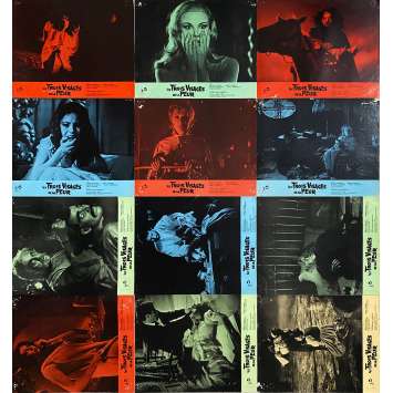 BLACK SABBATH Original Lobby Cards x12 - 10x12 in. - 1963 - Mario Bava, Michèle Mercier