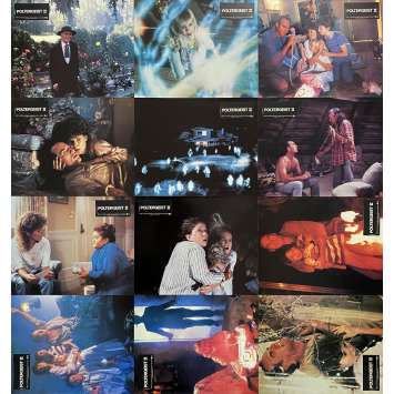 POLTERGEIST II THE OTHER SIDE Original Lobby Cards x12 - 9x12 in. - 1986 - Brian Gibson, JoBeth Williams