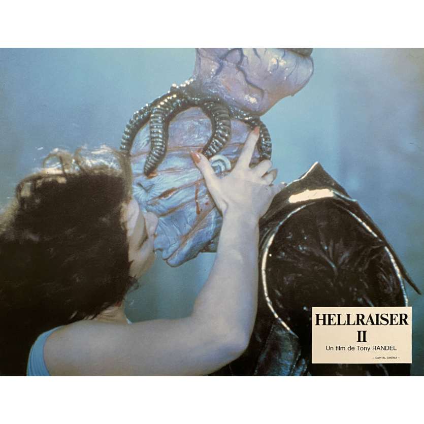 HELLRAISER 2 Original Lobby Card N04 - 9x12 in. - 1988 - Tony Randel, Doug Bradley