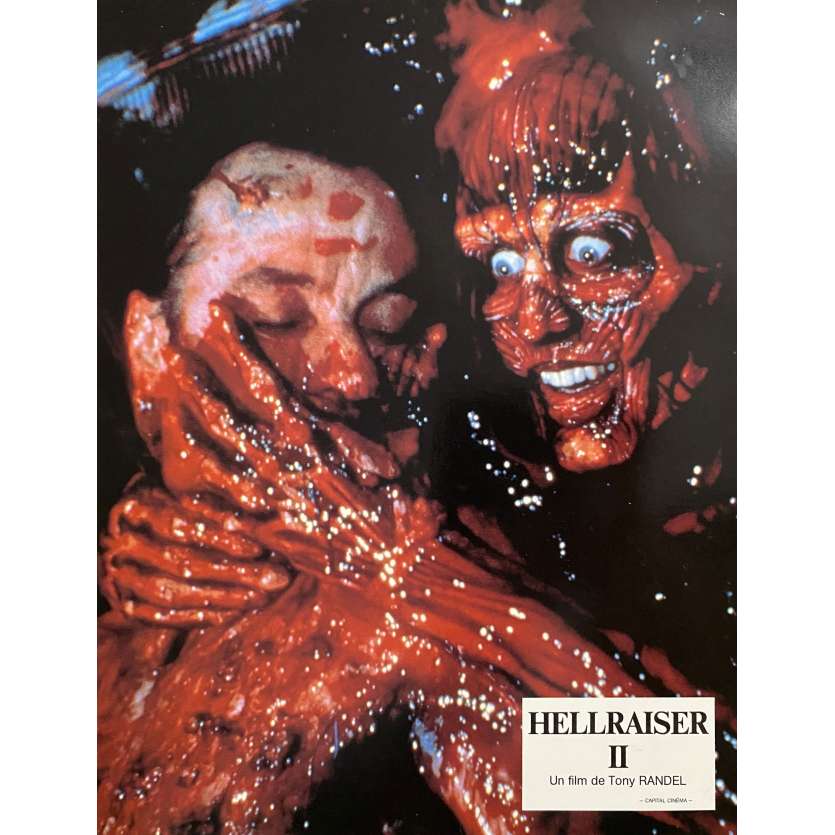 HELLRAISER 2 Original Lobby Card N03 - 9x12 in. - 1988 - Tony Randel, Doug Bradley