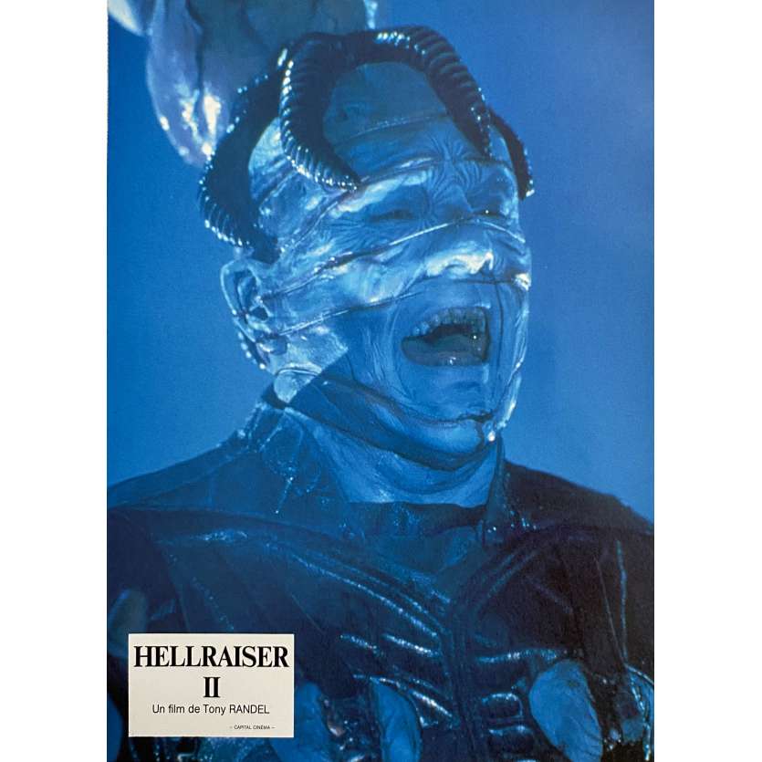 HELLRAISER 2 Original Lobby Card N01 - 9x12 in. - 1988 - Tony Randel, Doug Bradley