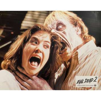 EVIL DEAD 2 Original Lobby Card N05 - 9x12 in. - 1987 - Sam Raimi, Bruce Campbell