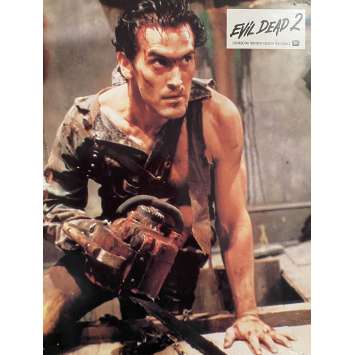 EVIL DEAD 2 Original Lobby Card N04 - 9x12 in. - 1987 - Sam Raimi, Bruce Campbell