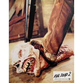 EVIL DEAD 2 Original Lobby Card N03 - 9x12 in. - 1987 - Sam Raimi, Bruce Campbell