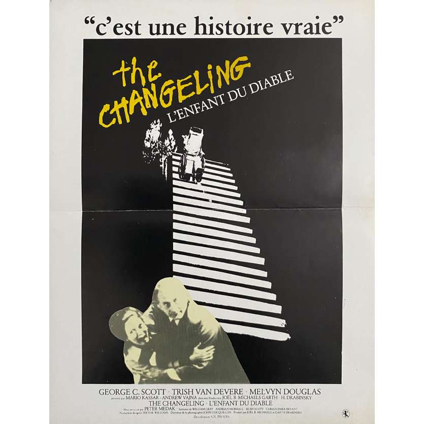 THE CHANGELING - L'ENFANT DU DIABLE Synopsis- 21x30 cm. - 1980 - George C. Scott, Peter Medak