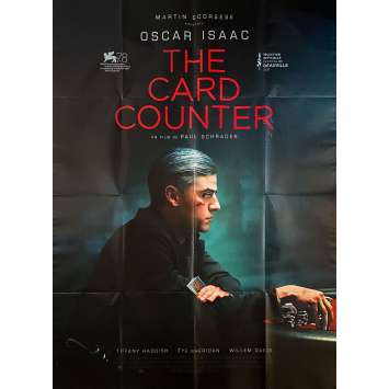 THE CARD COUNTER Original Movie Poster- 47x63 in. - 2022 - Paul Schrader, Oscar Isaac