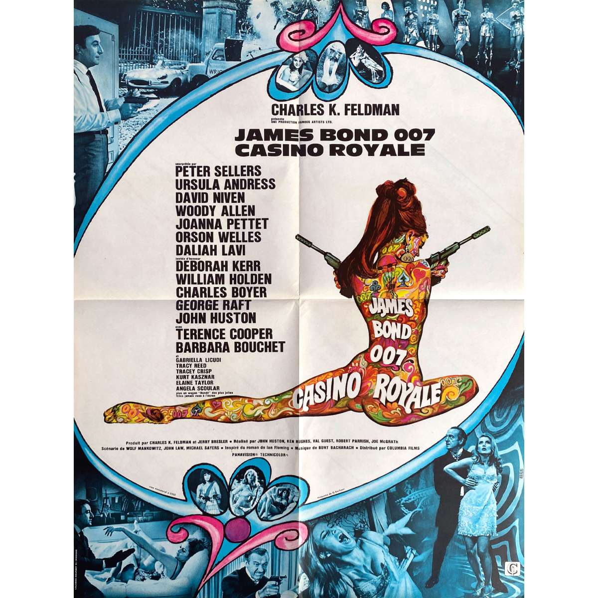 CASINO ROYALE French Movie Poster - 23x32 in. - 1967