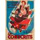 LAUREL ET HARDY CONSCRITS Affiche de cinéma- 120x160 cm. - 1939/R1950 - Oliver Hardy, Stan Laurel