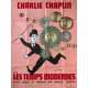 LES TEMPS MODERNES Affiche de cinéma- 120x160 cm. - 1936/R1970 - Paulette Goddard,, Charles Chaplin