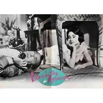 LOVE IN THE AFTERNOON Vintage Pressbook 24p - 9x12 in. - 1957/R1980 - Billy Wilder, Audrey Hepburn
