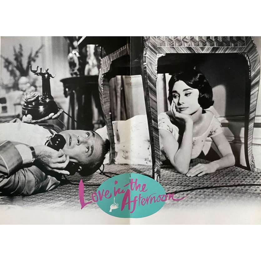 ARIANE Dossier de presse 24p - 21x30 cm. - 1957/R1980 - Audrey Hepburn, Billy Wilder