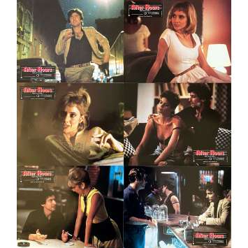 AFTER HOURS Vintage Lobby Cards x6 - 9x12 in. - 1985 - Martin Scorsese, Griffin Dunne