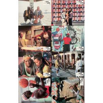 LES BLANCS NE SAVENT PAS SAUTER Photos de film x8 - 21x30 cm. - 1992 - Wesley Snipes, Woody Harrelson, Ron Shelton