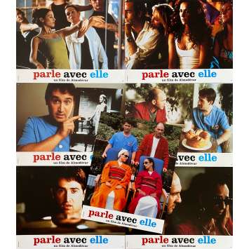 TALK TO HER Vintage Lobby Cards x7 - 9x12 in. - 2002 - Pedro Almodóvar, Rosario Dawson