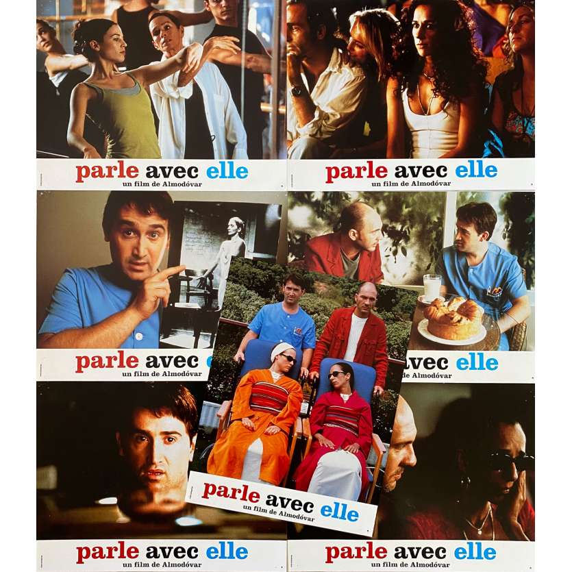 PARLE AVEC ELLE Photos de film x7 - 21x30 cm. - 2002 - Rosario Dawson, Pedro Almodóvar