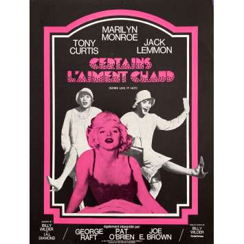 CERTAINS L'AIMENT CHAUD Synopsis- 21x30 cm. - 1959/R1970 - Marilyn Monroe, Billy Wilder