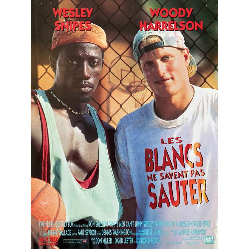 WHITE MEN CAN'T JUMP Vintage Herald- 9x12 in. - 1992 - Ron Shelton, Wesley Snipes, Woody Harrelson