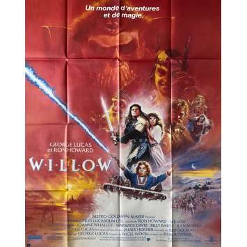 WILLOW Affiche de film- 120x160 cm. - 1988 - Val Kilmer, Ron Howard