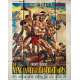 REVENGE OF THE GLADIATORS Vintage Movie Poster- 47x63 in. - 1964 - Luigi Capuano, Mickey Hargitay