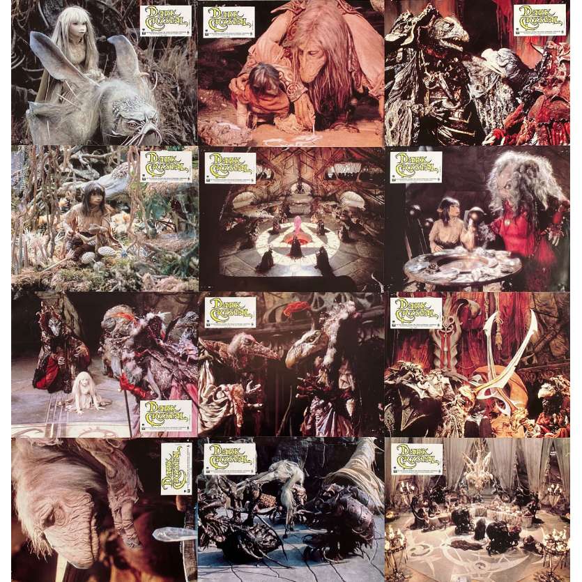 DARK CRYSTAL Photos de film x12 - 21x30 cm. - 1982 - Franck Oz, Jim Henson