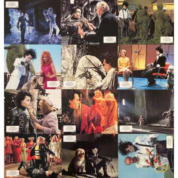 EDWARD AUX MAINS D'ARGENT Photos de film x12 - 21x30 cm. - 1992 - Johnny Depp, Tim Burton