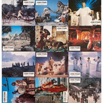 LE CHOC DES TITANS Photos de film x12 - 21x30 cm. - 1981 - Lawrence Oliver, Desmond Davis