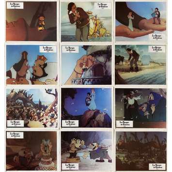 LES VOYAGES DE GULLIVER Photos de film x12 - 21x30 cm. - 1960 - Kerwin Mathews, Ray Harryhausen