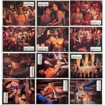 SAMSON AND DELILAH Vintage Lobby Cards x12 - 9x12 in. - 1949 - Cecil B. DeMile, Victor Mature