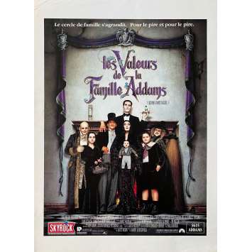 ADDAMS FAMILY VALUES Vintage Herald- 9x12 in. - 1991 - Barry Sonnefeld, Christina Ricci