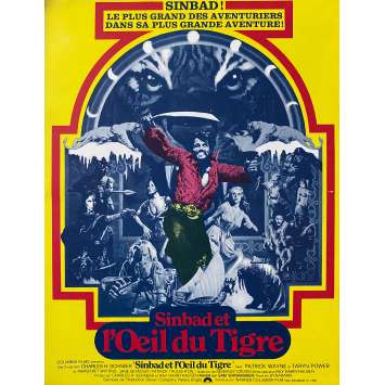 SINBAD AND THE EYE OF THE TIGER Vintage Herald- 9x12 in. - 1977 - Sam Wanamaker, Jane Seymour